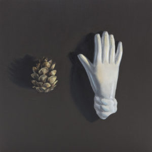 The Little Things: Pinecone and Ceramic Hand
